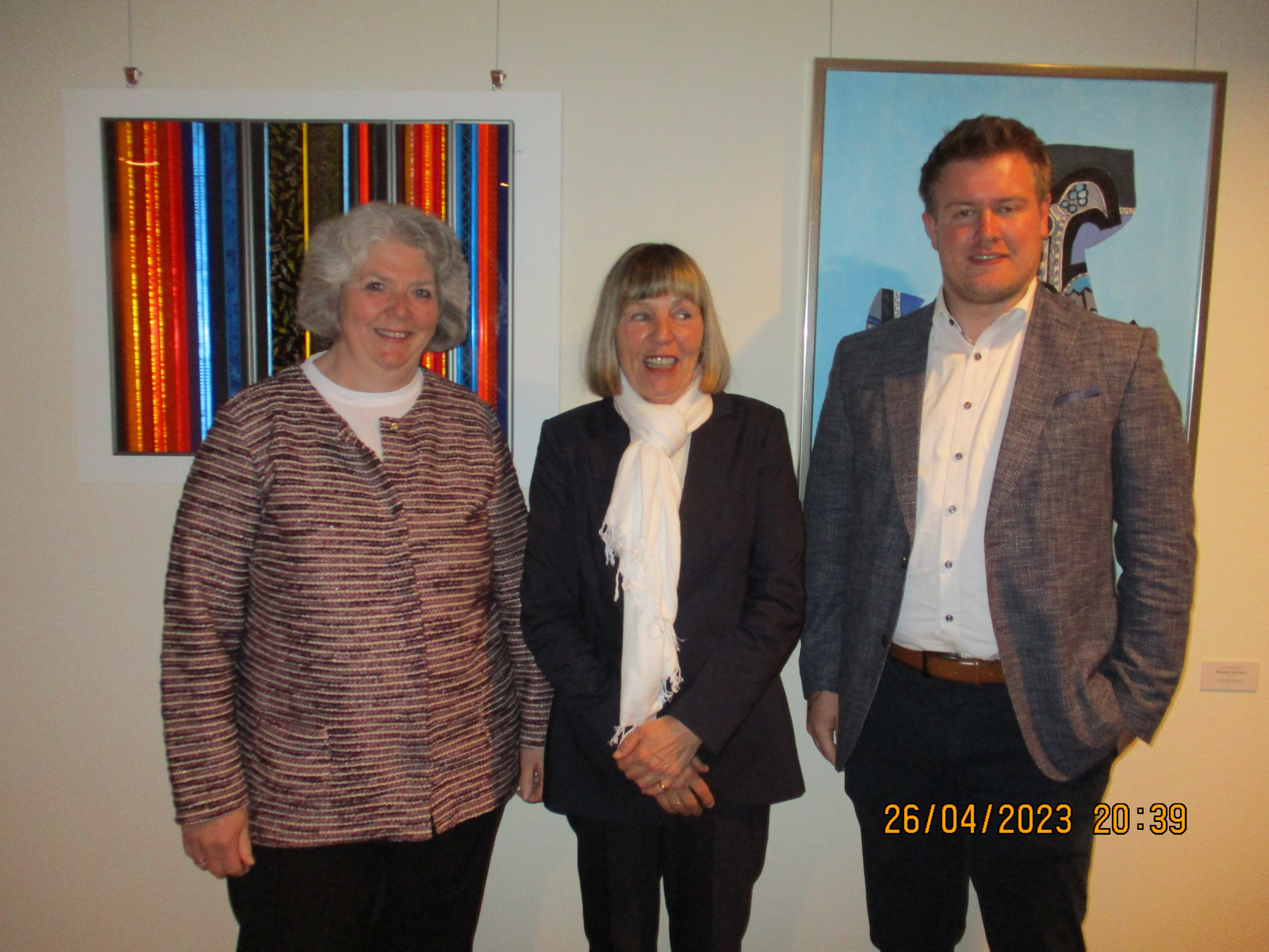 Die neue Fraktion Ursula Anton, Elke Wilke, Axel Friedrichsen (v.l.n.r.)